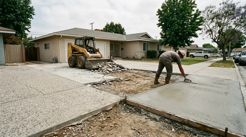 Concrete Removal & Replacement Anaheim